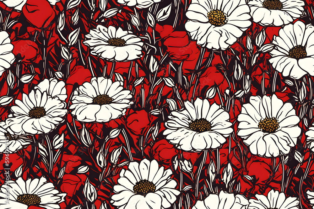Rose pattern Rose pattern