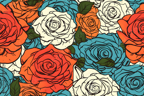 Rose pattern