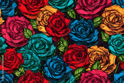 Rose pattern © LimitedFuture