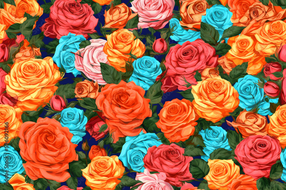 Rose pattern Rose pattern