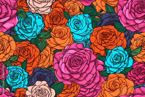 Rose pattern
