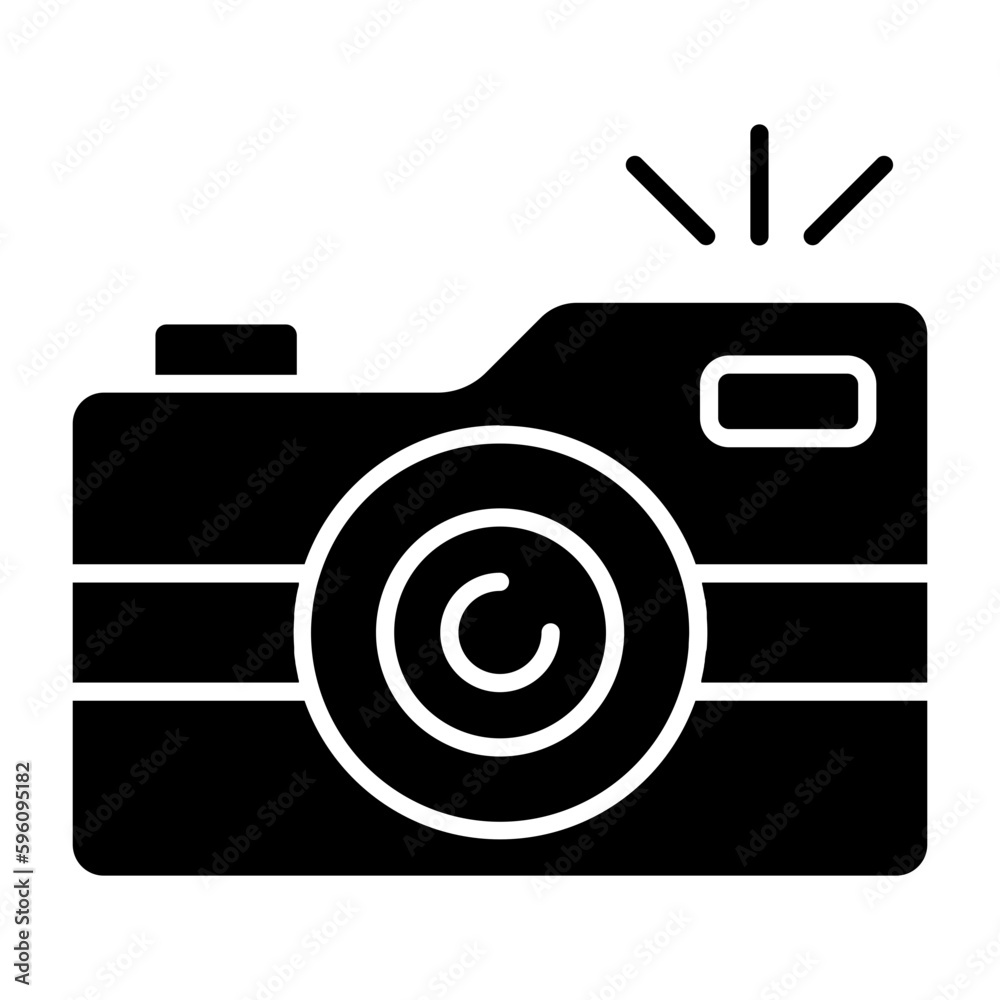 Camera Glyph Icon