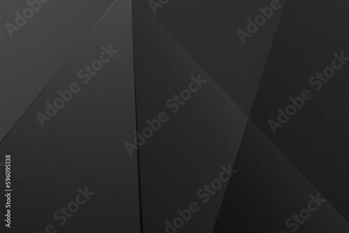 Abstract black and grey on light silver background modern design. Vector illustration EPS 10.