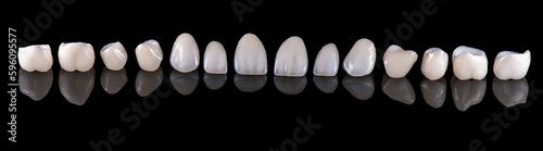 Emax ceramic crowns and veneers like natural teeth