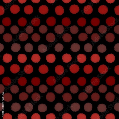 Paint polka dots seamless spots pattern for wrapping paper and fabrics and linens and kids clothes print