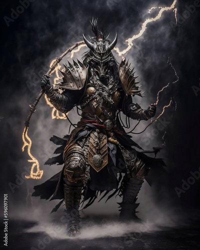 knight with sword