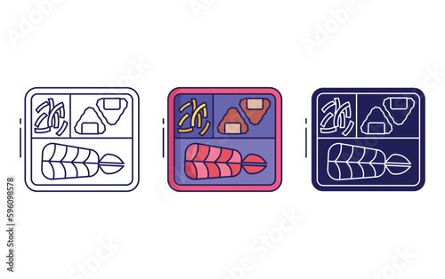 onigiri vector icon