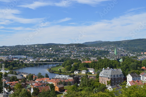 view of the city of Trondheim