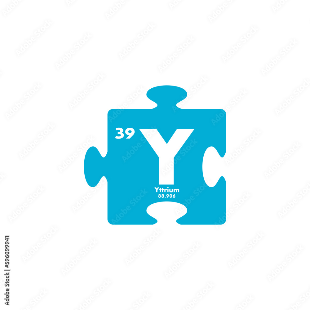 yttrium icon set. vector template illustration for web design yttrium icon set. vector template illustration for web design