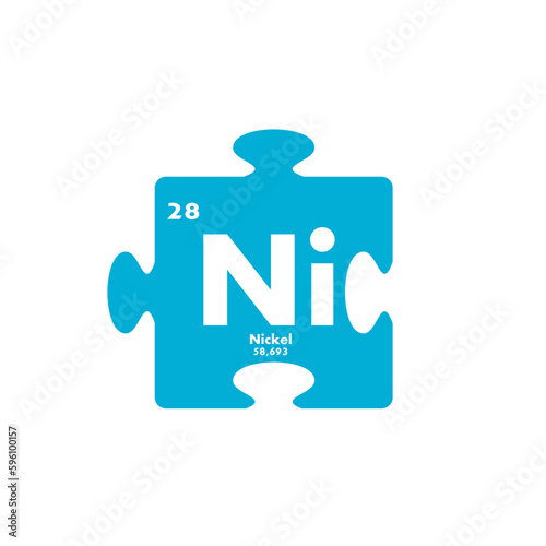 nickel icon set. vector template illustration for web design