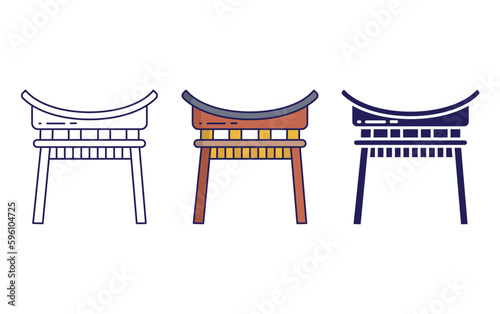 Torii vector icon