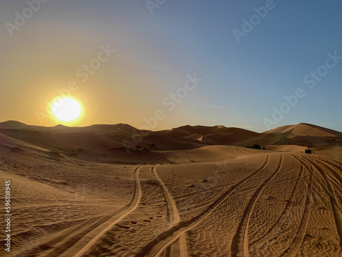 desert trip sunset dune