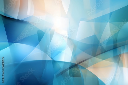 Light and blue abstract wallpaper