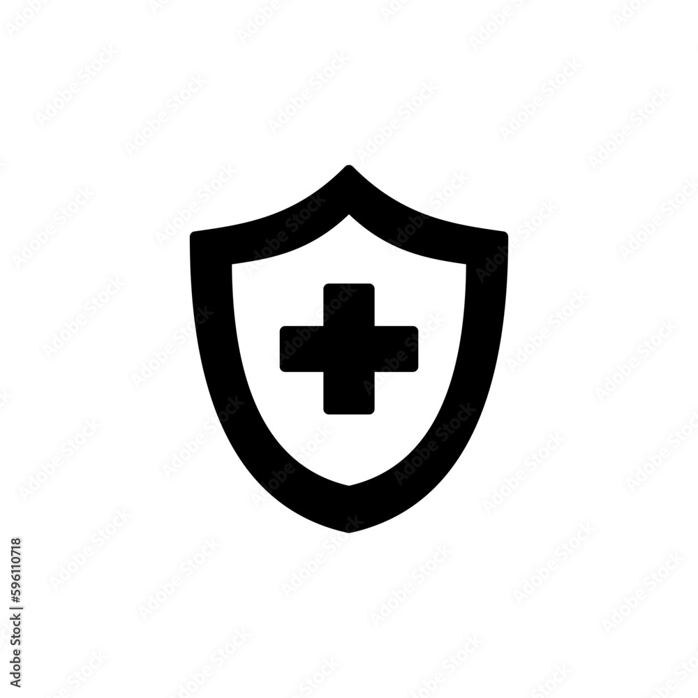 Health insurance icon vector. medical insurance icon Health insurance icon vector. medical insurance icon
