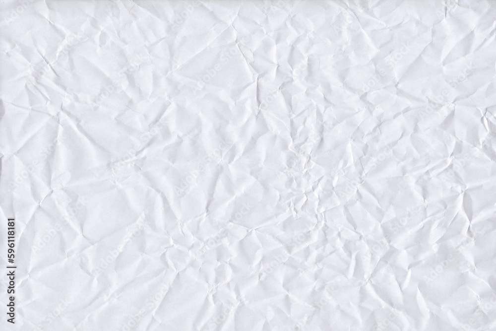 Fototapeta premium A crumpled piece of paper. Texture, scan, pattern, clipart.