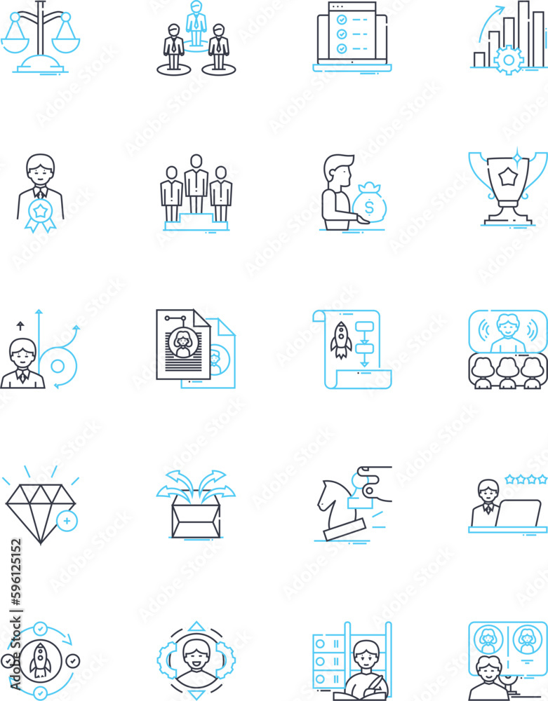 Agile methodology linear icons set. Scrum, Sprint, Agile, Kanban, Lean, Iterative, Incremental line vector and concept signs. Self-organized,Teamwork,Adaptability outline illustrations Agile methodology linear icons set. Scrum, Sprint, Agile, Kanban, Lean, Iterative, Incremental line vector and concept signs. Self-organized,Teamwork,Adaptability outline illustrations