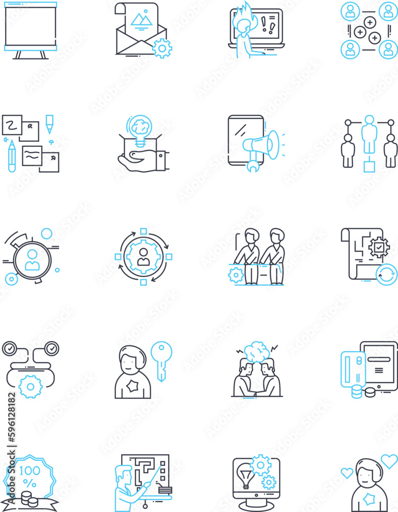 Tasty delicious linear icons set. Succulent, Flavorful, Delectable, Mouthwatering, Scrumptious, Yummy, Appetizing line vector and concept signs. Divine,Tempting,Palatable outline illustrations