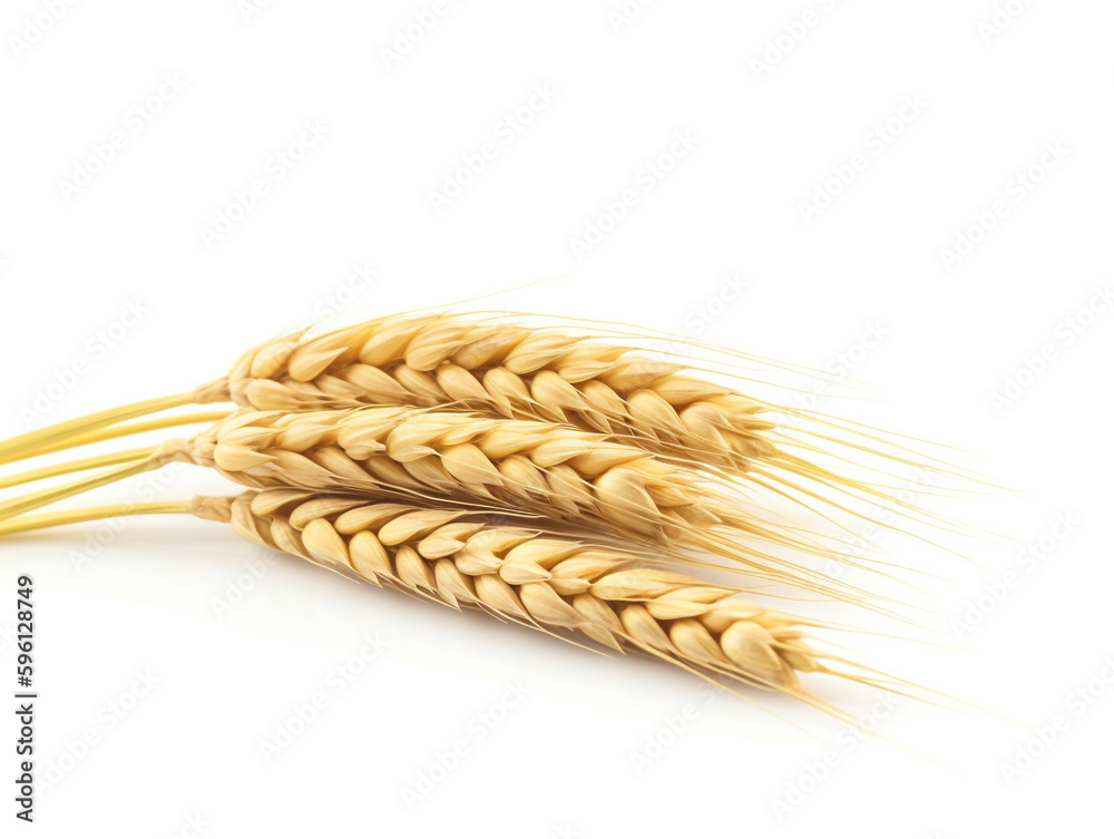 A close up of a wheat ears A close up of a wheat ears
