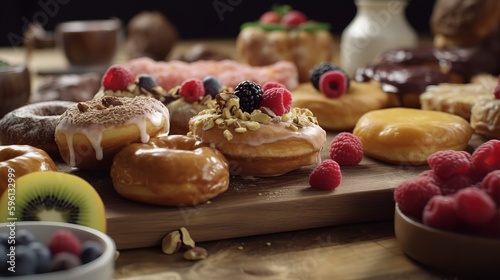 Sweet, Savory, and Everything in Between: A Delicious Selection of Pastries and Donuts