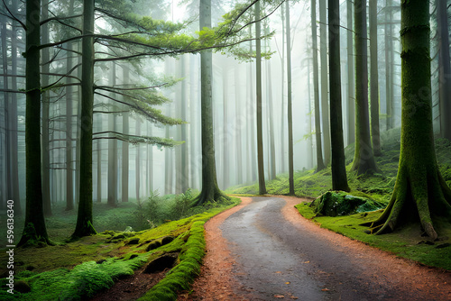 path in the forest