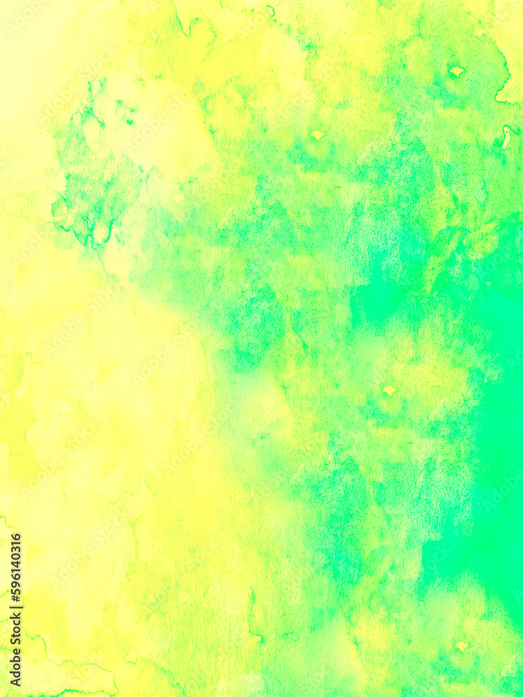 abstract watercolor background with space. Green and yellow mood. abstract watercolor background with space. Green and yellow mood.