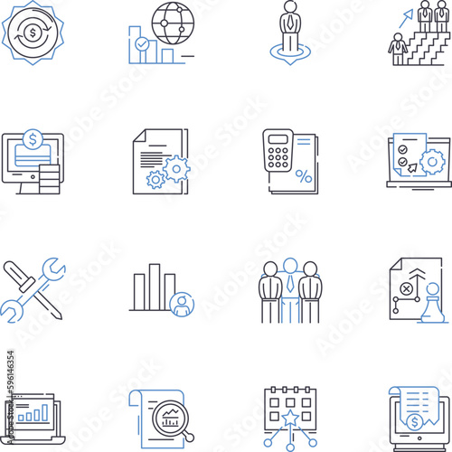 Mental health line icons collection. Anxiety, Depression, Stress, Therapy, CBT, PTSD, Bipolar vector and linear illustration. Schizophrenia,Psychosis,Panic outline signs set