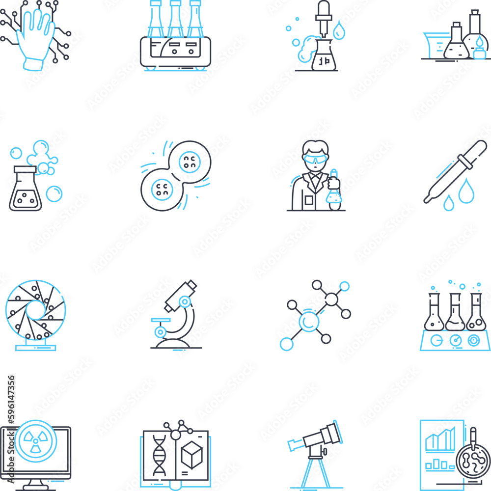 Psychometry linear icons set. Energy, Sensitivity, Vibrations, Intuition, Clairvoyance, Impressions, Perception line vector and concept signs. Aura,Insight,Empathy outline illustrations
