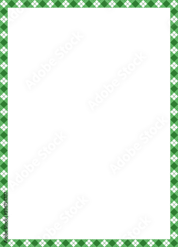 Vector christmas frame