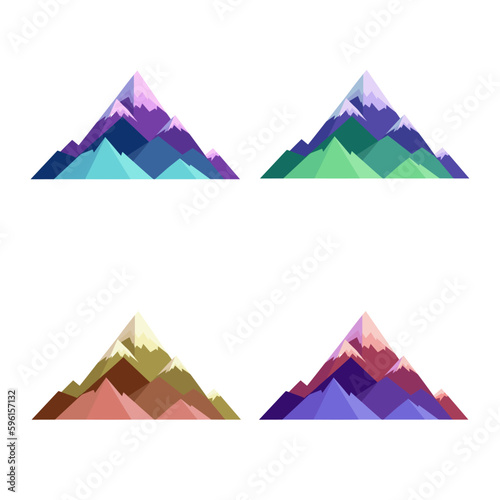 Snow Capped Mountains