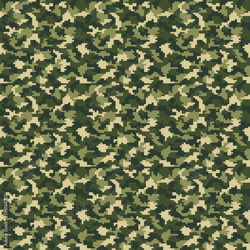 위장무늬 픽셀 패턴( Camouflage)