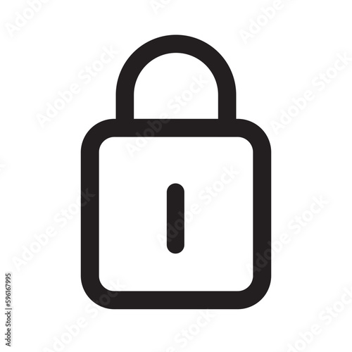 key lock unlock vector icon screen