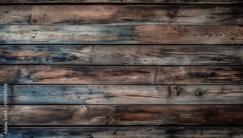 Grunge horizontal wood panels: Textured background elements