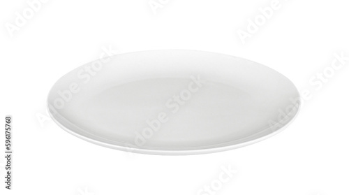 white plate on  transparent png