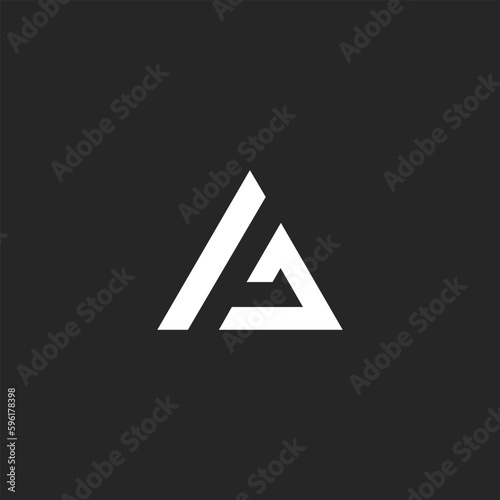 Minimal AL logo designs illustrations vector icon