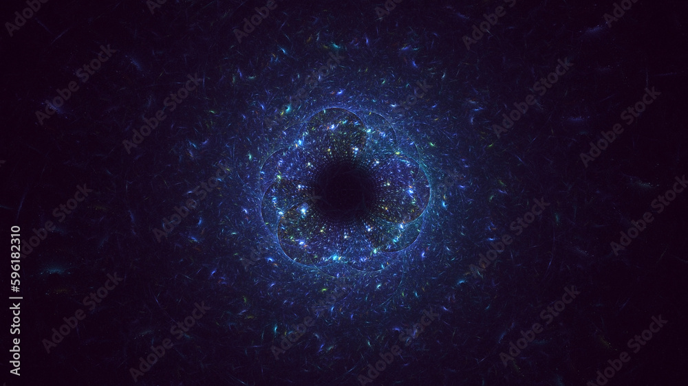 3D rendering abstract circle light background 3D rendering abstract circle light background