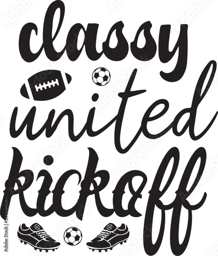 classy united kickoff svg