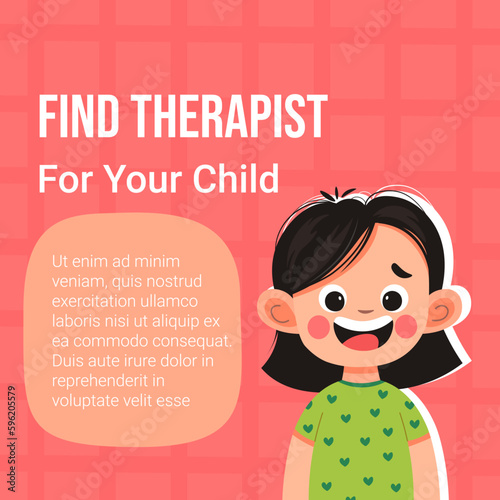 Find therapist for your child  medical care banner