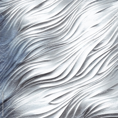 Abstract relief crumpled craft paper blank texture. Generative AI.