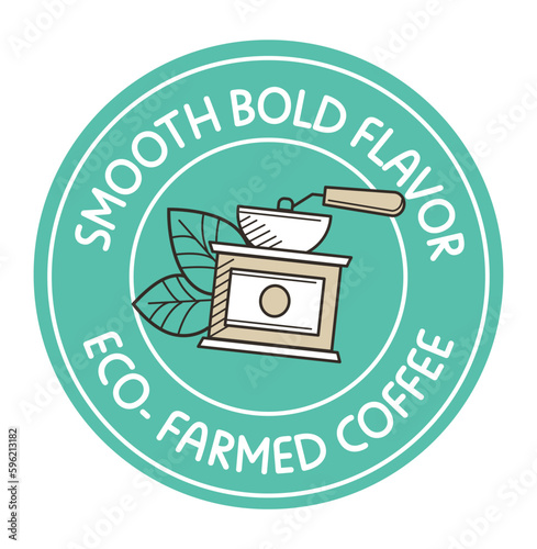 Smooth bold flavor, eco farmed coffee product