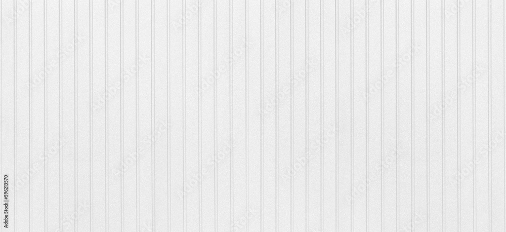 panoramic white metal siding fence striped background