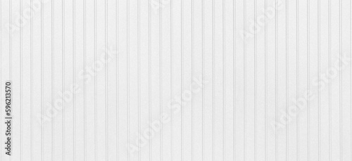 panoramic white metal siding fence striped background