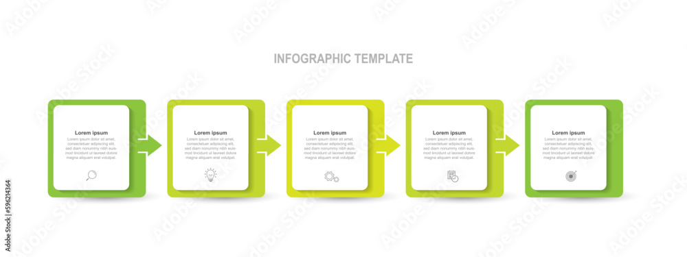 Infographic template vector Infographic template vector