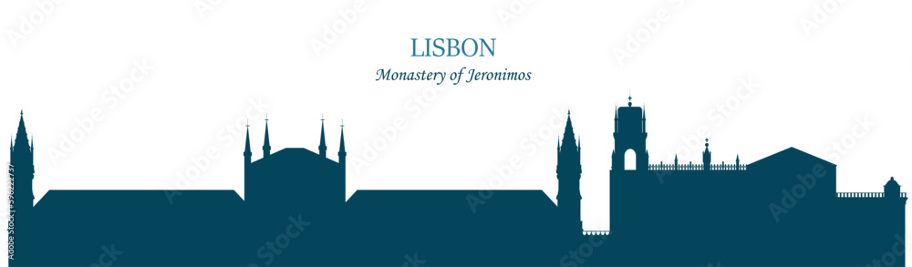Monastery of Jeronimos in Lisbon. Portugal. Euro-trip. 