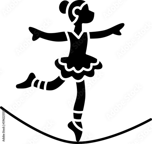 acrobatic  icon