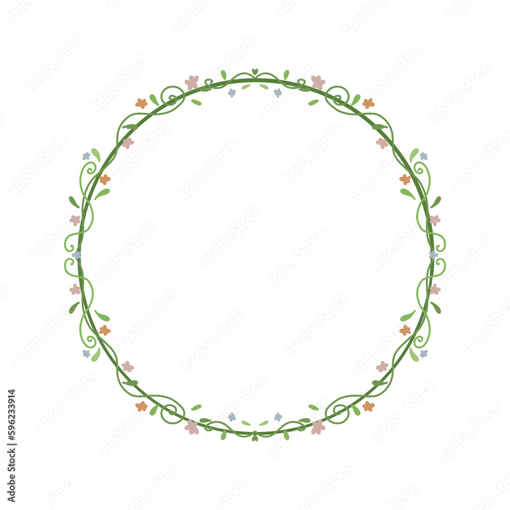 frame made of flowers frame made of flowers