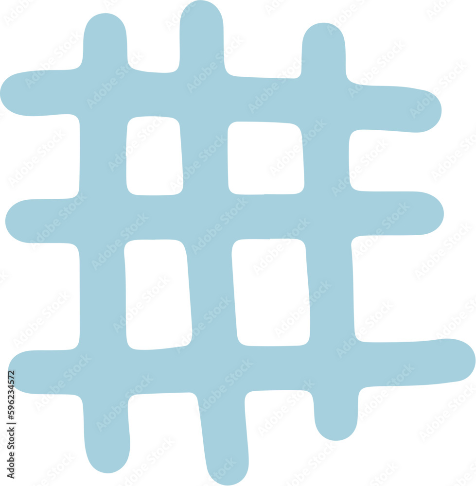 Obraz premium Abstract Organic Grid Design Element