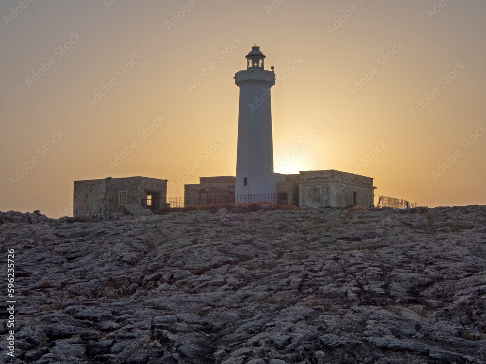 Obraz premium Faro di Capo Muro di Porco