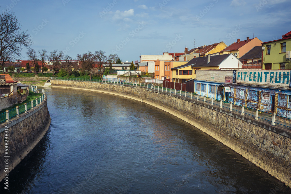 Obraz premium Veseli nad Moravou in Czech Republic