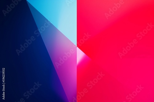  A Vibrant Red, Pink, and Blue Wallpaper Design