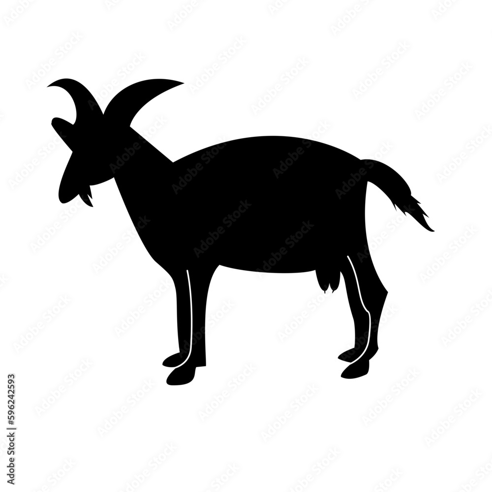 goat silhouette goat silhouette